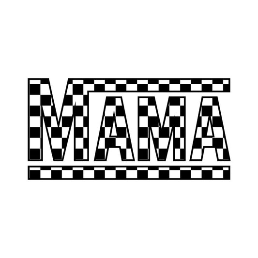 Mama Checkered #2 Decal